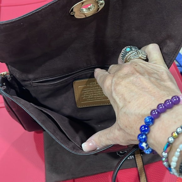 Coach Ruby Patent Leather Crossbody - Picture 14 of 16